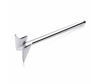 Spark Silver Straight Nose Stud NSKA-758